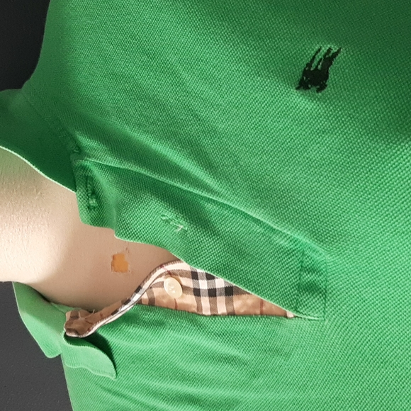 Burberry green polo - Picture 2 of 4